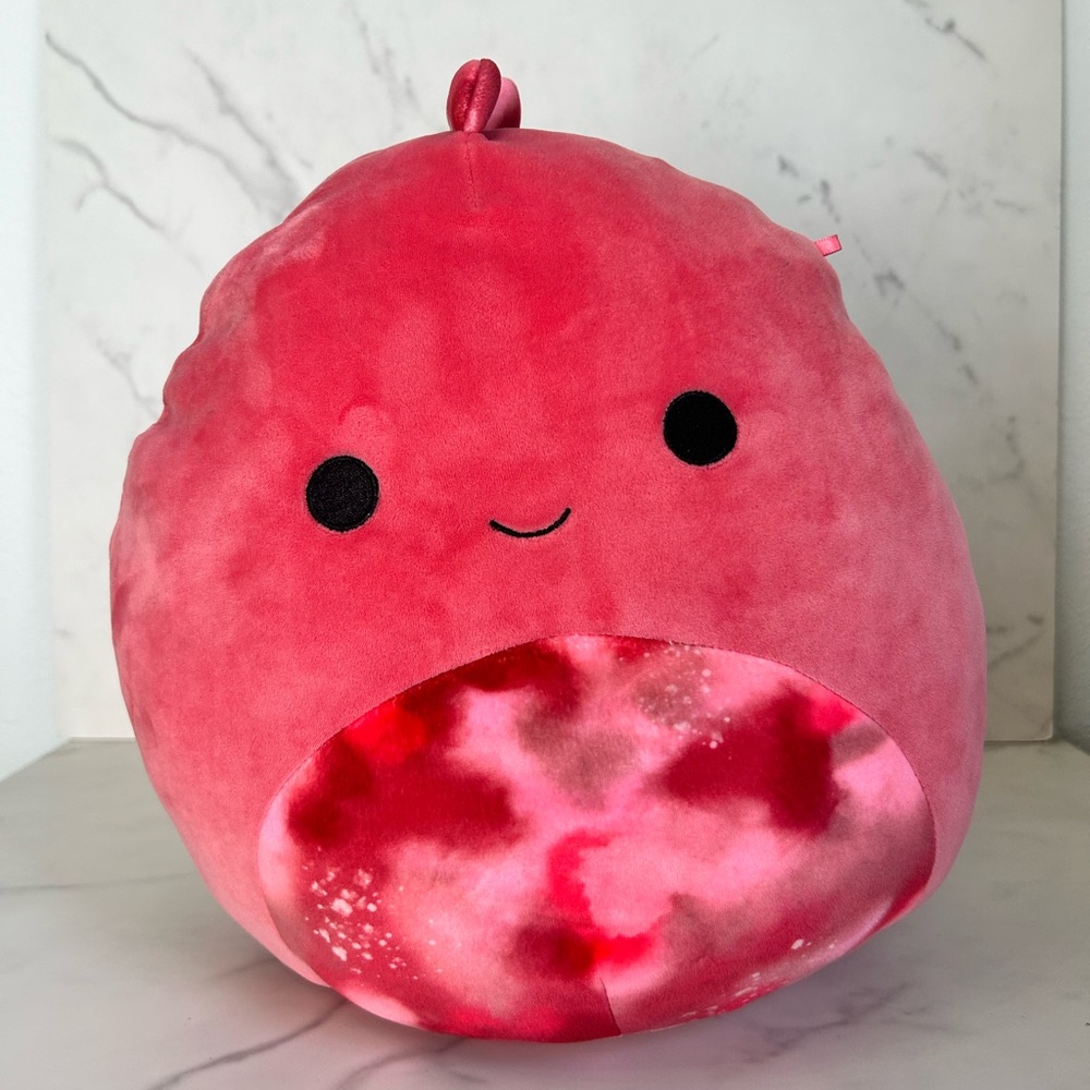 Plush Red Holiday Decor Cute Fluffy